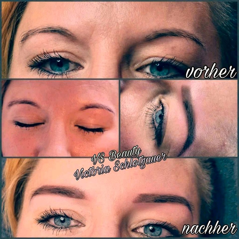 Augenbraun, Lippen, Wimpernkranzverdichtung Permanent Make-up in Greifenstein