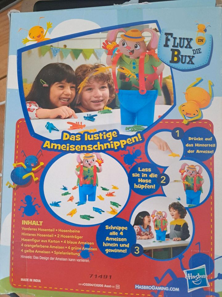 Flux in die Bux Kinderspiel Ameisenschnippsen in Hiddenhausen