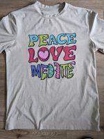 Peace Love Medite Shirt Gr M Altona - Hamburg Bahrenfeld Vorschau