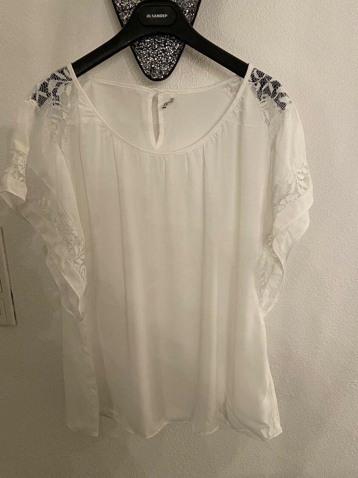 SOYACONCEPT Bluse Top Shirt Spitze Lace Jades Impressionen Opus in Altenbeken