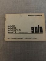 Solo Mofa Betriebsanleitung und Ersatzteilliste Nordrhein-Westfalen - Stolberg (Rhld) Vorschau