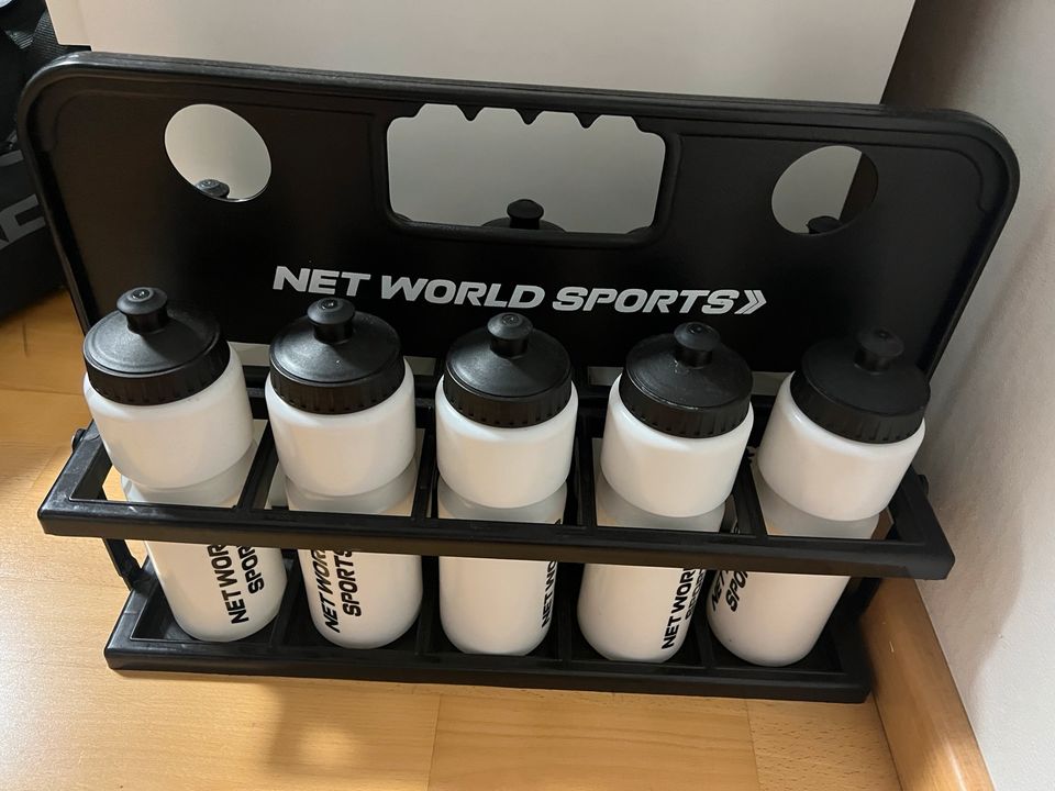 FORZA Sports Bottle Carrier (750 ml) with 10 Drinking Bottles in Bonn