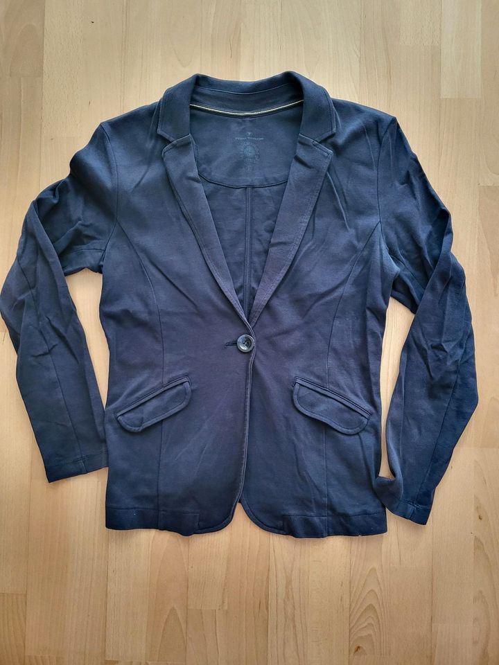 Tom Tailor Damen Blazer, blau, Gr. L in Bielefeld