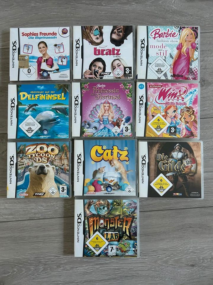 Verschiedene Nintendo DS Spiele in Leipzig