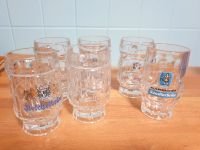 6 Bierkrüge aus Glas, 0,25L Bayern - Litzendorf Vorschau