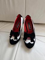 Pumps Gr.39, Rockabilly,  schwarz/weiß Bayern - Coburg Vorschau