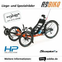 Liegerad Trike HP Velotechnik Scorpion fs26 vollgefedert / ASbike Baden-Württemberg - Rheinau Vorschau