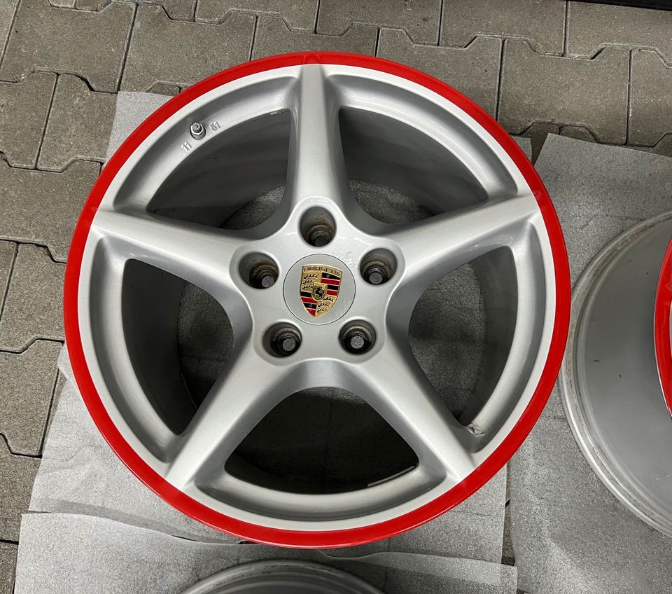 ORIGINAL PORSCHE 997 996 911 CARRERA III FELGEN 4 4S TARGA 4S 3,8 in Pliezhausen