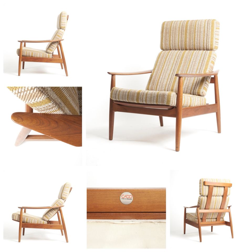 ✓ Wunschfarbe & Stoff | Ole Wanscher Senator Sessel easy Chair Teak Kai Kristiansen Grete jalk Poul jensen Teakholz Arne Hovmand Olsen Hans Wegner Fredrik Kayser mid Century Vintage in Berlin