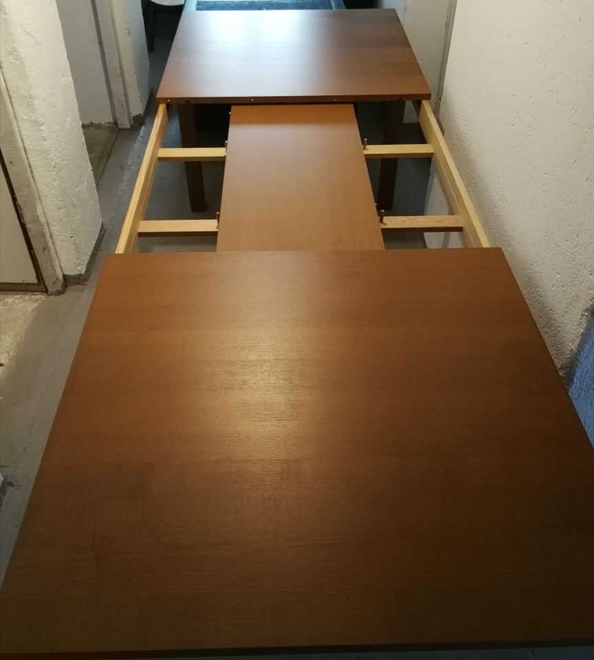 IKEA Bjursta Esstisch / Tisch Mittelbraun ausziehbar in Maisach