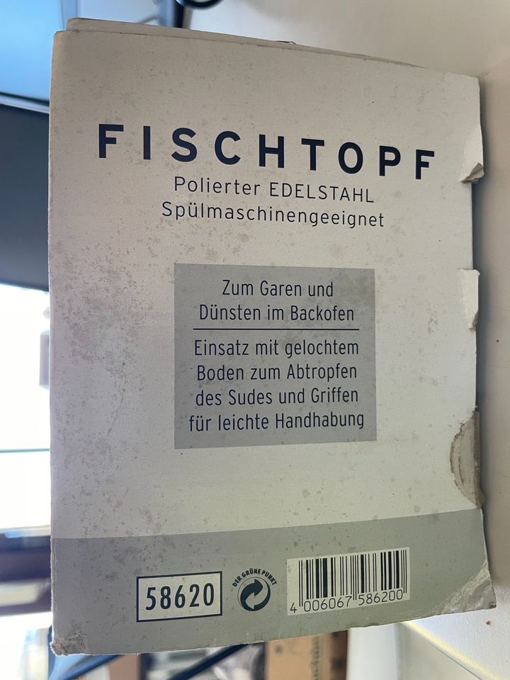 Fischtopf/Fischbraeter aus Edelstahl in Reutlingen