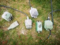 DDR Starkstrom Drehstrom Kraftstrom Dosen Stecker Schalter Güstrow - Landkreis - Güstrow Vorschau