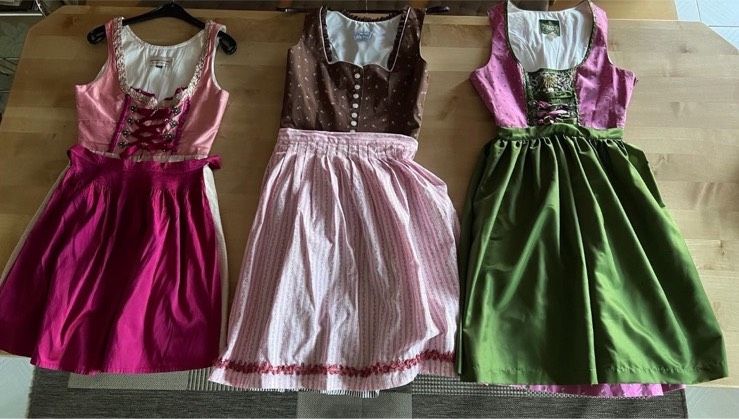 Verkaufe Dirndl Gr.34 Einzelkauf möglich selten getragen in Vilgertshofen