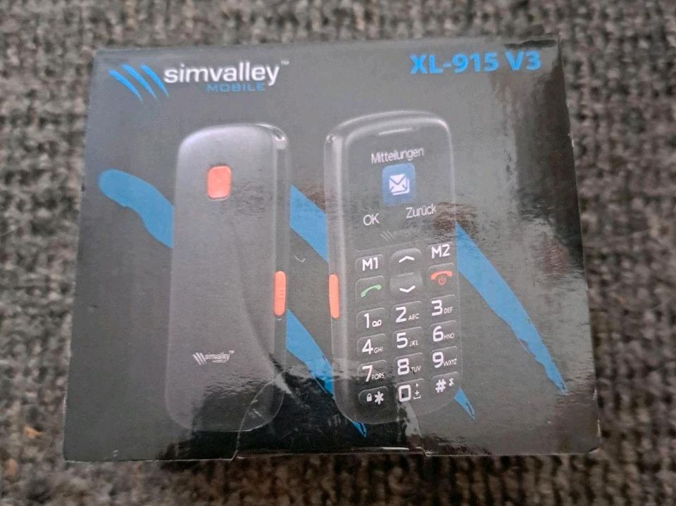 Tasten Handy Simvalley XL-915 Rentner Telefon Notruf Taste in Frankfurt (Oder)