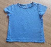 Uni Farben T-Shirt blau Größe 104 Kurzarm Top Oberteil Nordrhein-Westfalen - Velbert Vorschau