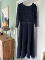 Swing Kleid Cocktailkleid Spitzenbesatz blau, Marine, 46 Hessen - Fulda Vorschau