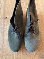 Neue Gabor Stiefeletten Wildleder olivgrün in Gr.  38 Nordrhein-Westfalen - Iserlohn Vorschau