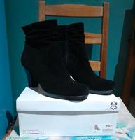 Schwarze Stiefeletten Deichmann, 5th Avenue, 41, neuwertig Hessen - Großalmerode Vorschau