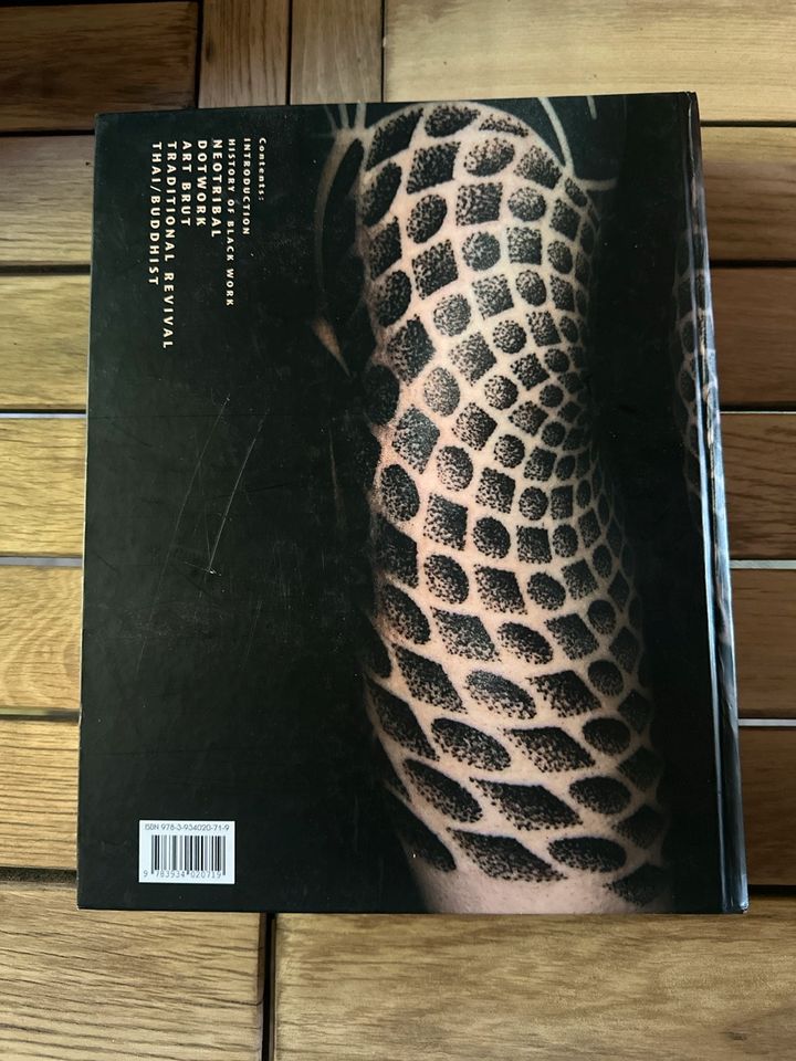 [Selten] Buch: Black Tattoo Art in Lüchow