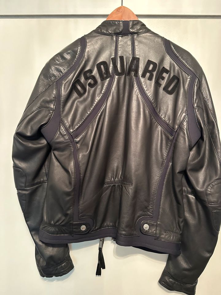 Dsquared Lederjacke Gr.50 in Frankfurt am Main