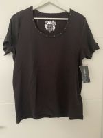 Braunes T-Shirt 42 mit Pailletten von Michèle Boyard mit Etikett Rheinland-Pfalz - Albig Vorschau
