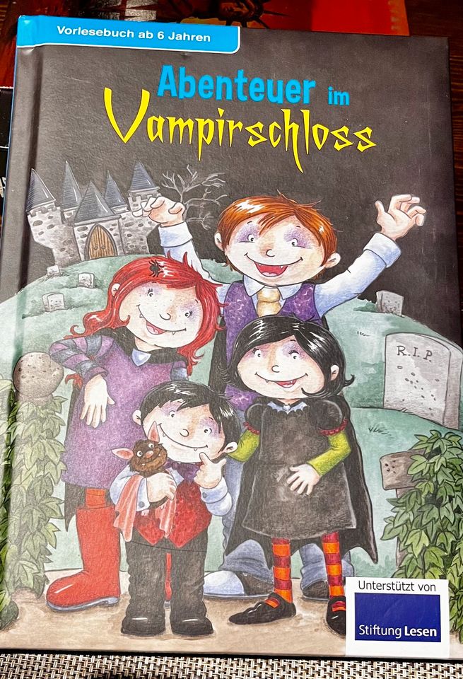 Kinderbuch Vampir, Grusel, Abenteuer im Vampirschloß in Moers