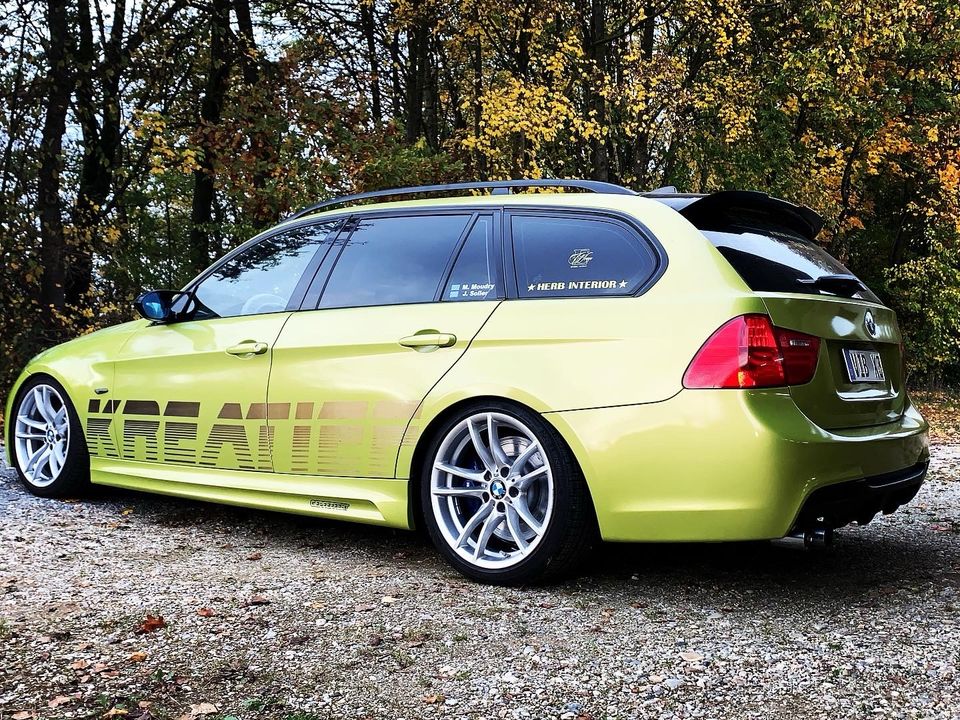 BMW 330d E91 LCI Reparierter Unfallschaden in Wörth an der Isar