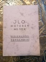 ILO Motor 125 G Moped Motorrad Oldtimer 1941 Betriebsanleitung Rheinland-Pfalz - Selters Vorschau