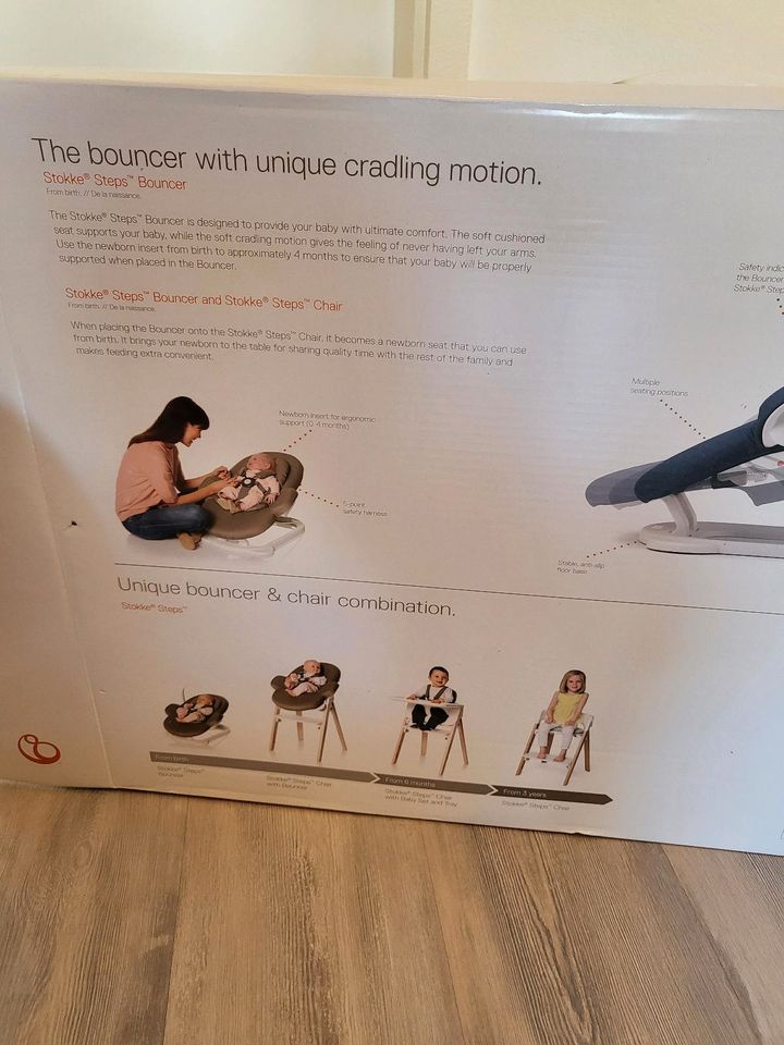 Stokke Steps Bouncer Babywippe in Niederfischbach