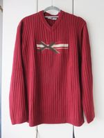 S.OLIVER Herren Baumwoll Pullover XL Bordeaux/Beige WIE NEU! Rheinland-Pfalz - Gebhardshain Vorschau