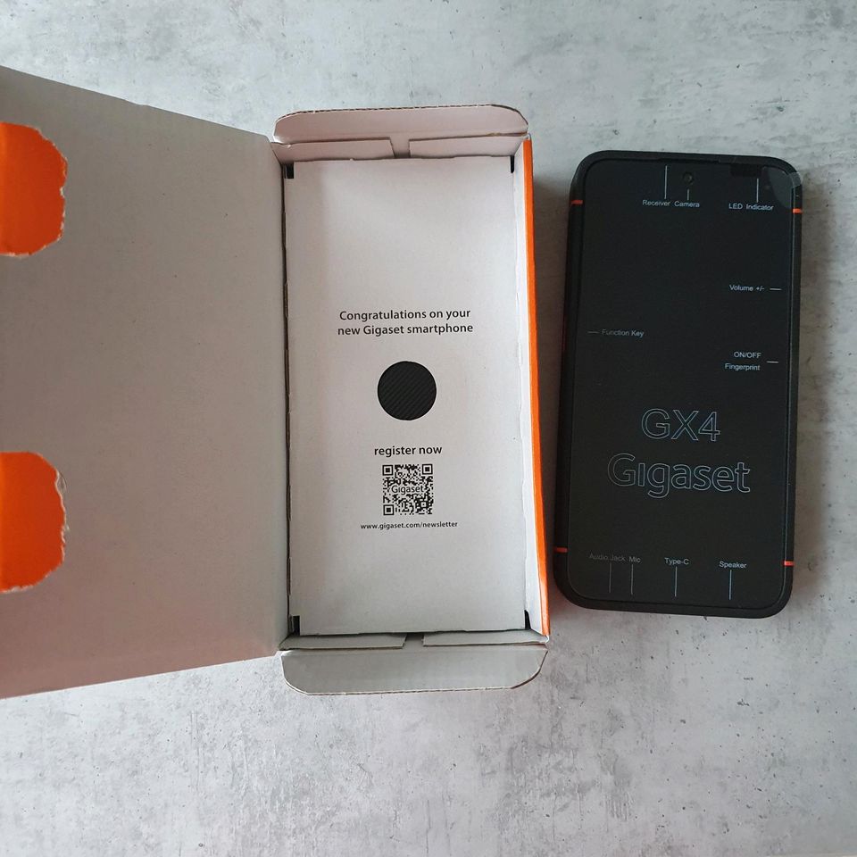 Neu!! Gigaset GX4 Outdoor Smartphone 4G - Militärstandard in Bad Wurzach