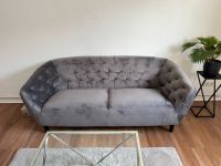 Chesterfield-Sofa dunkelgrau Niedersachsen - Osnabrück Vorschau