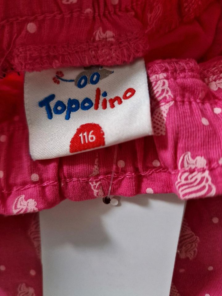 NEU Topolino Shorts Gr. 116  pink Sommer in Harsewinkel