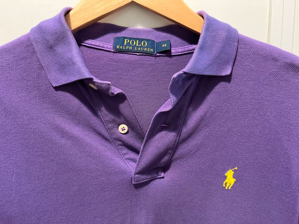 Ralph Lauren Polo Shirt lila Gr. XS in Stuttgart