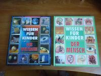 2 Bücher Wissen für Kinder Der Weltraum & Der Mensch Sachsen-Anhalt - Halle Vorschau