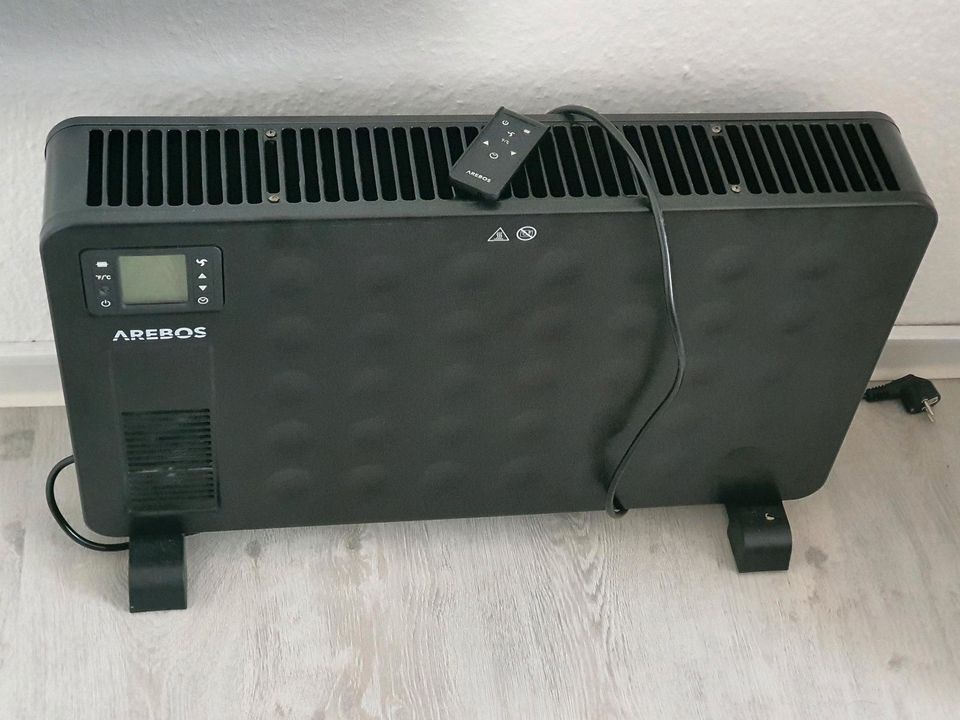 AREBOS Tragbarer Konvektor 2300 W Heizgerät Heizkörper Heizung in Flörsheim am Main