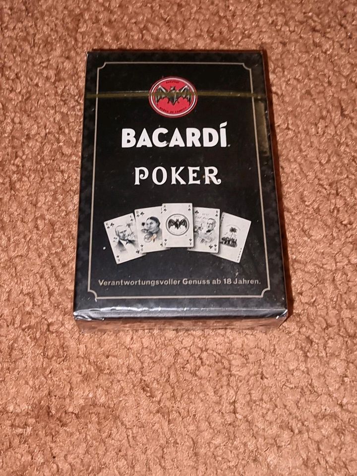 Poker Karten Bacardi ungeöffnet in Stechow-Ferchesar