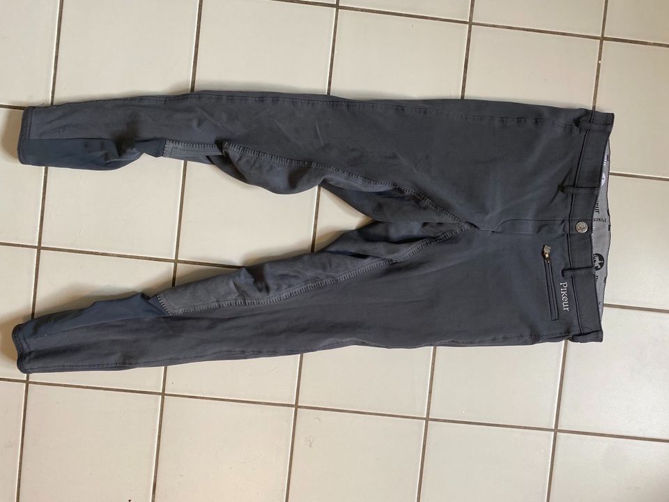 Reithose Pikeur Lugana Stretch grau Gr. 72 Vollbesatz wie neu in Saarbrücken