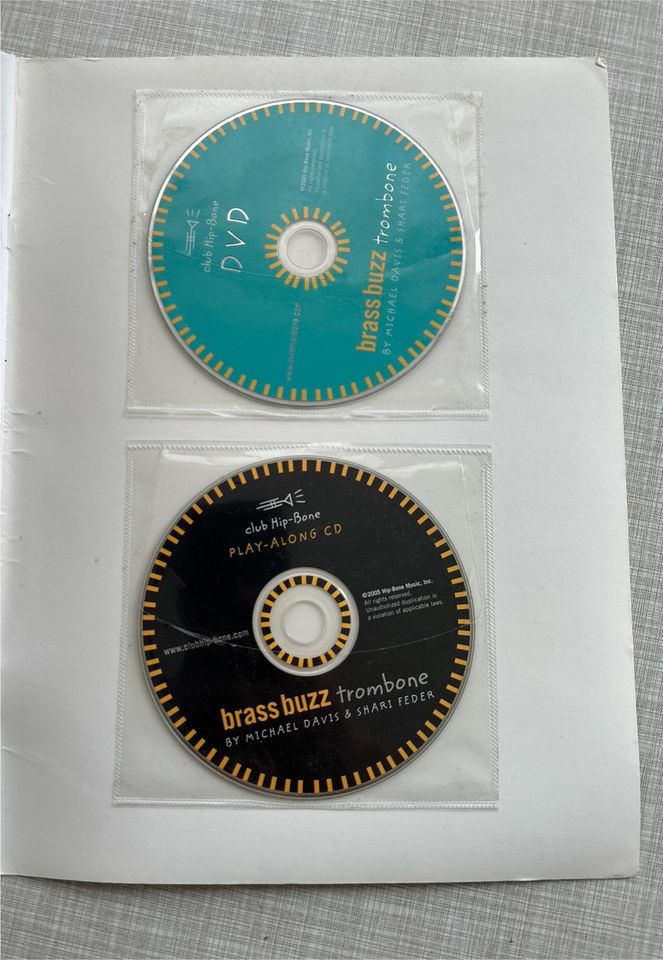 Brass buzz für Posaune Michael Davis Shari Feder mit CD + DVD in Horn-Bad Meinberg