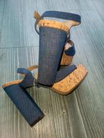 High Heels Sandalen Denim  Gr.38 Hessen - Gelnhausen Vorschau