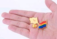 19 Regenbogen Pride LGBTQ Pins, Broschen, Anstecknadeln Niedersachsen - Hornburg Vorschau