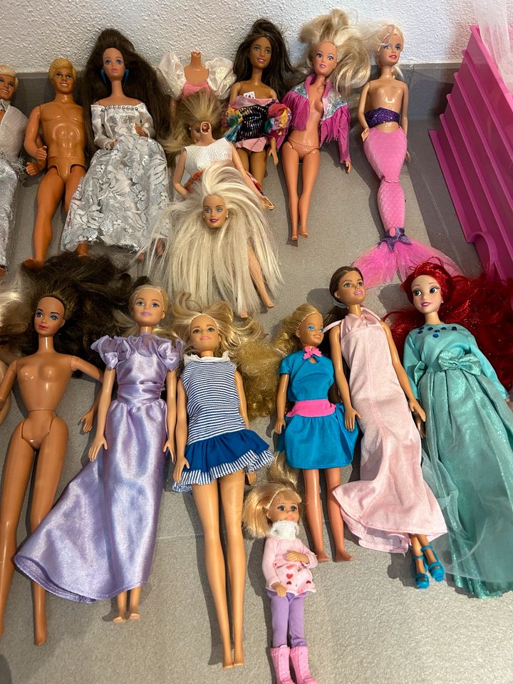 Barbie und Ken Sammlung inkl vieler Kleider in Ingolstadt