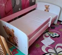 Kinderbett Teddybär in rosa zu verkaufen Hessen - Guxhagen Vorschau