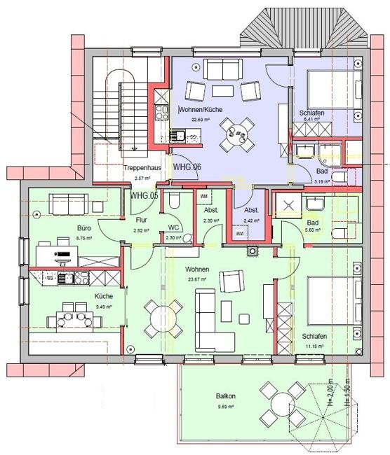 Stilvoll sanierte Altbauwohnung (Denkmalschutz) im Ortskern von Rastede (Objekt-Nr.: 6130) in Rastede