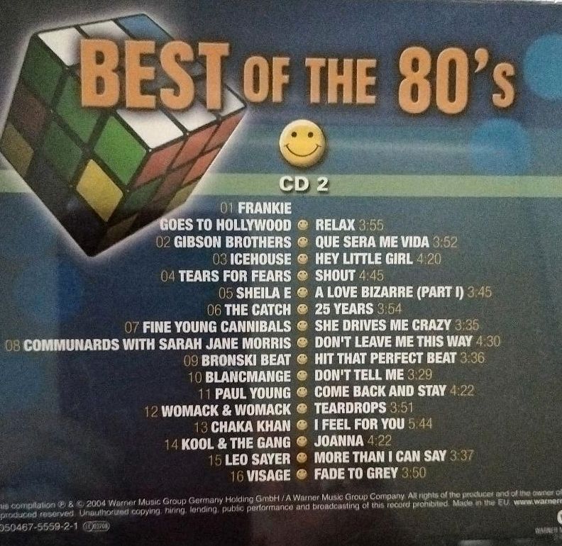 BEST OF THE 80' s, 3 CDs, Musik-CD in Bad Karlshafen