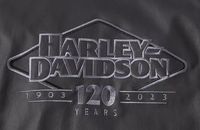 Harley-Davidson Jacke 120th Anniversary Imprint schwarz/grau, XL Bayern - Stadtbergen Vorschau