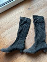 Wildleder Stiefel dunkelgrau 37 top Zustand l autre Chose Bayern - Hösbach Vorschau