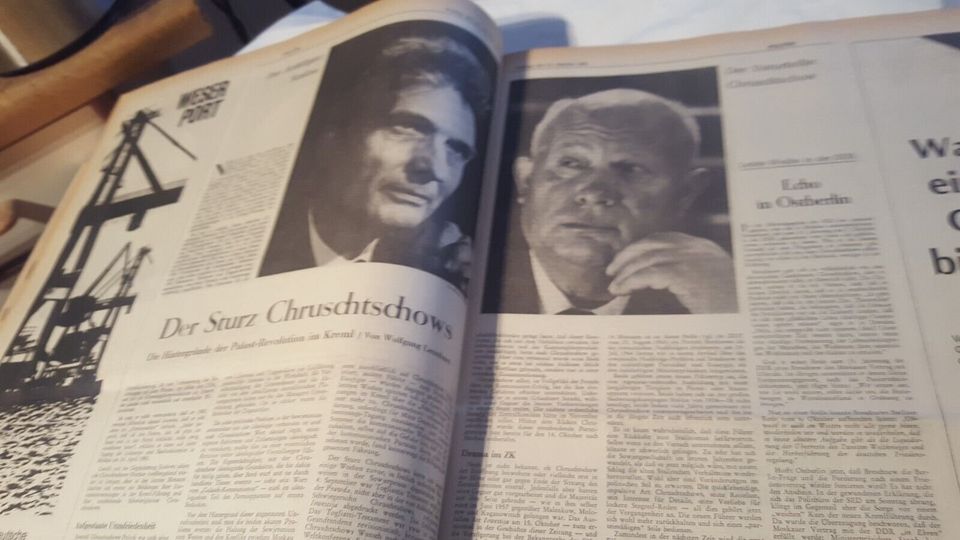 Für Sammler Die Zeit Zeitung Gebundene Original Archiv 1964 Juni in Hagen