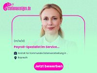 Payroll-Spezialist (m/w/d) im Bayern - Bayreuth Vorschau