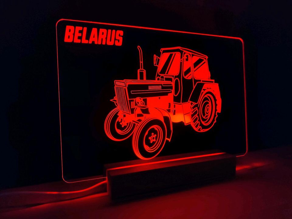 Belarus MTS 80 Oldtimer LED Schild Maschine Fahrzeug DDR Robur in Emlichheim